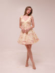 Prima Petal Mini Dress Blush