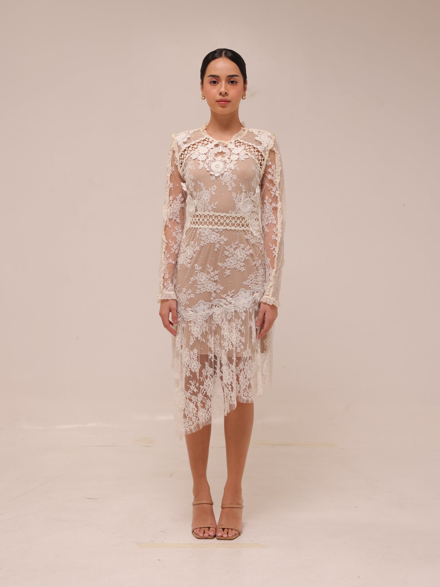 Heirloom Lace Midi Dress