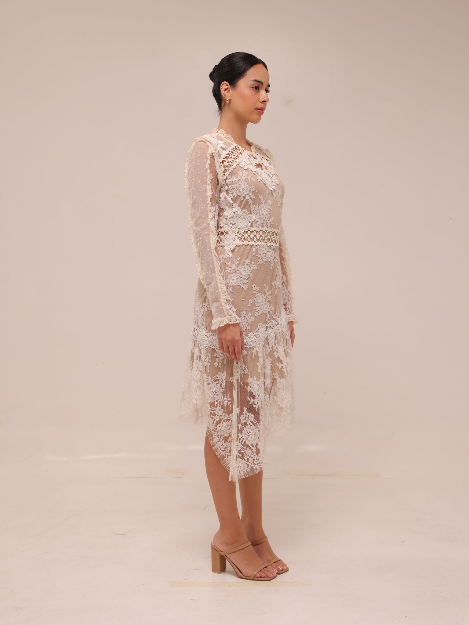Heirloom Lace Midi Dress