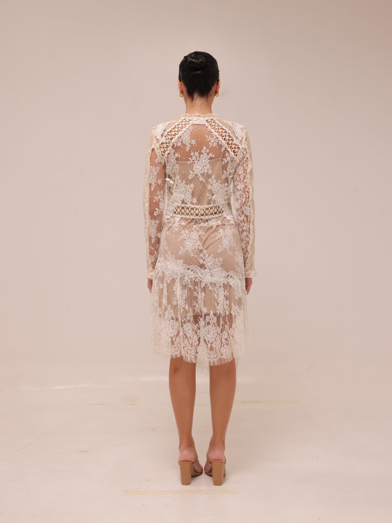 Heirloom Lace Midi Dress