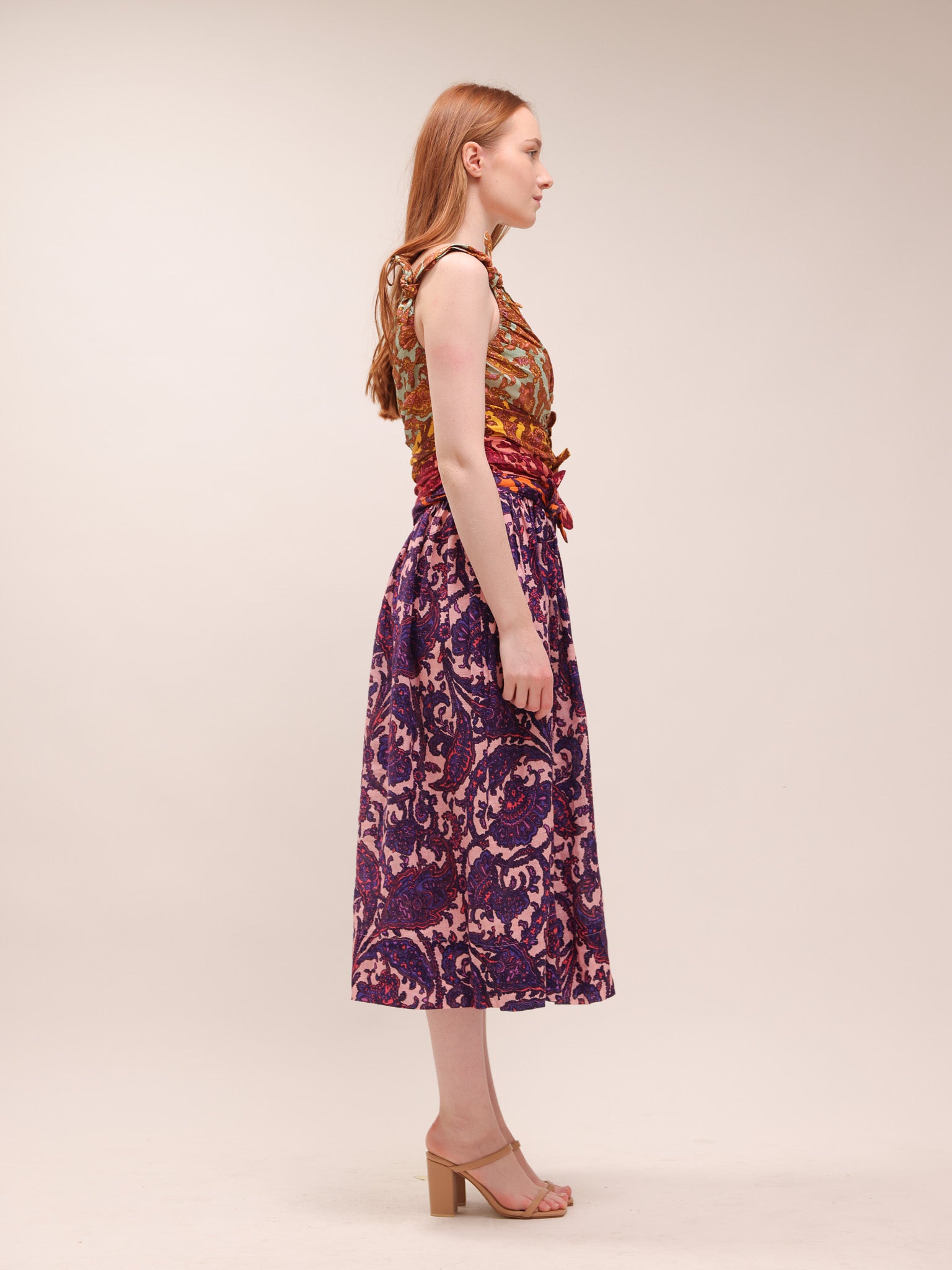 Tiggy Bow Midi Dress