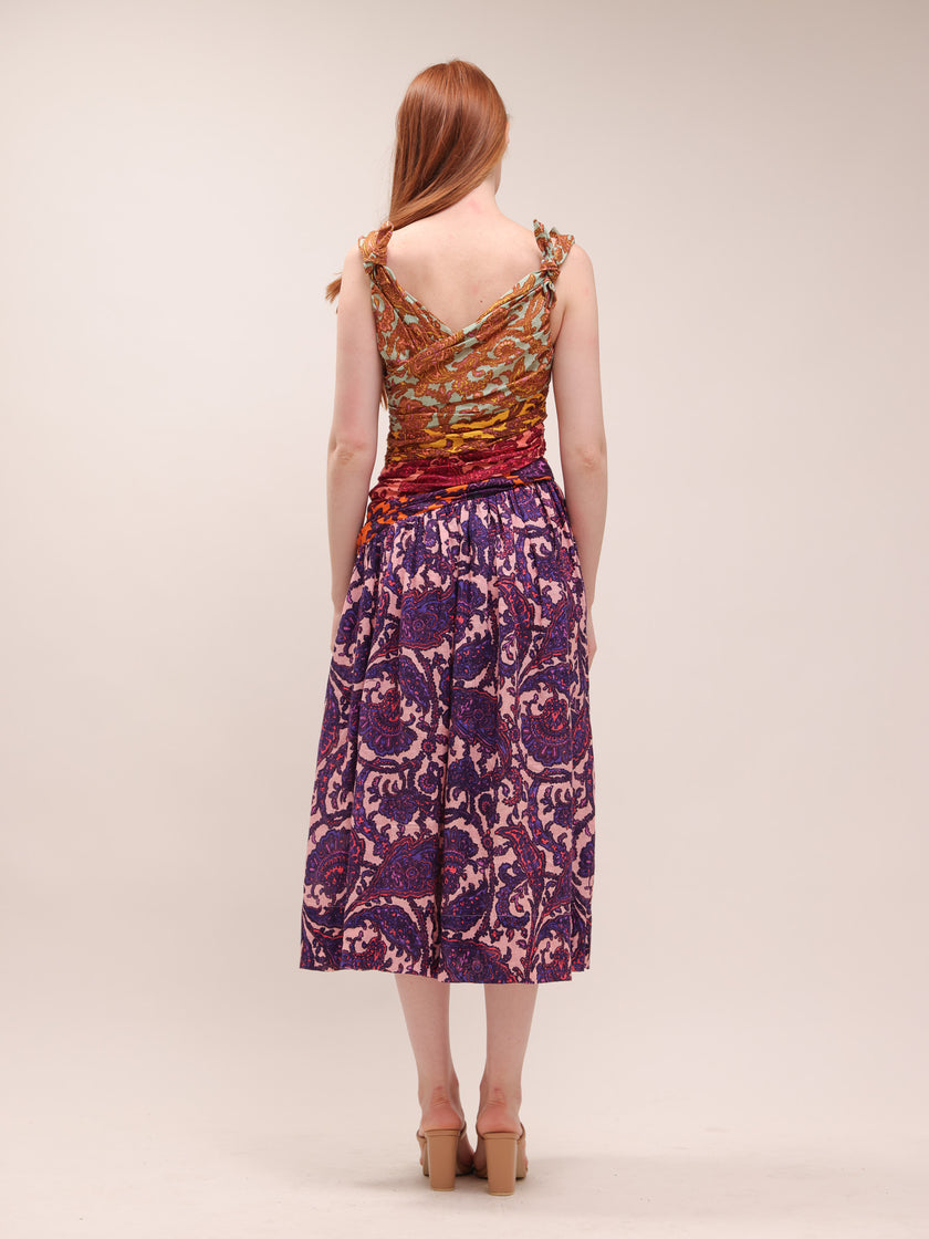 Tiggy Bow Midi Dress
