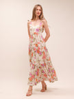 Pattie Tie Shoulder Dress