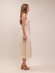 Luminosity Patch Lace Dress