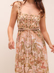 Lyre Bird Picnic Dress Print