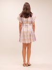 Dancer Spliced Mini Dress