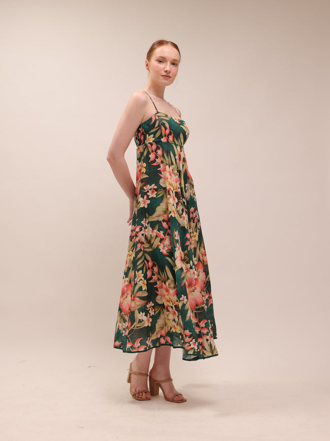 Lexi Strapless Midi Dress