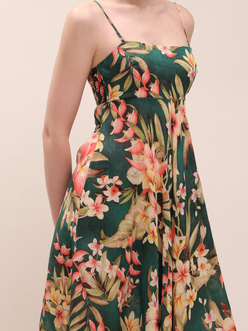 Lexi Strapless Midi Dress