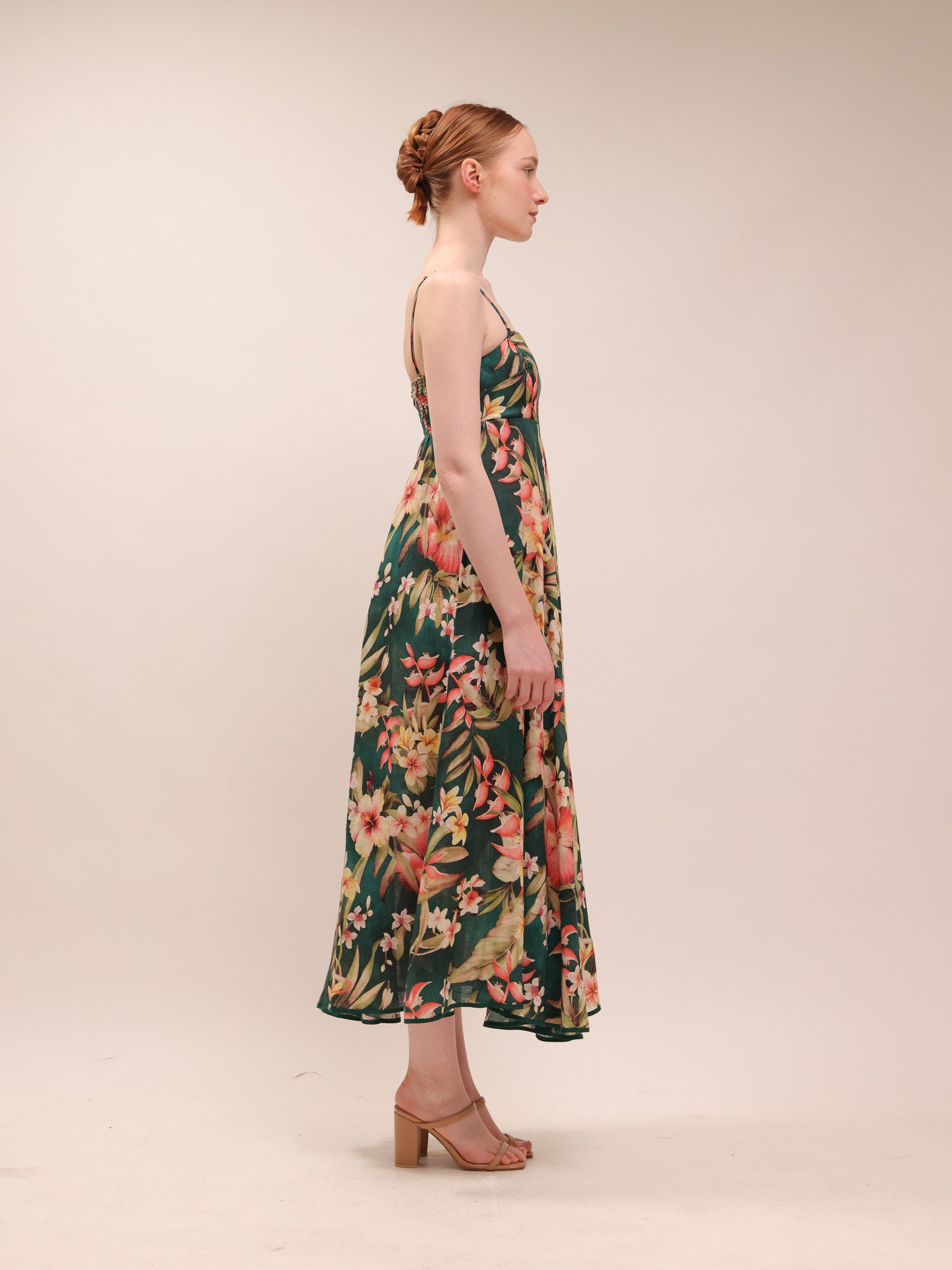Lexi Strapless Midi Dress
