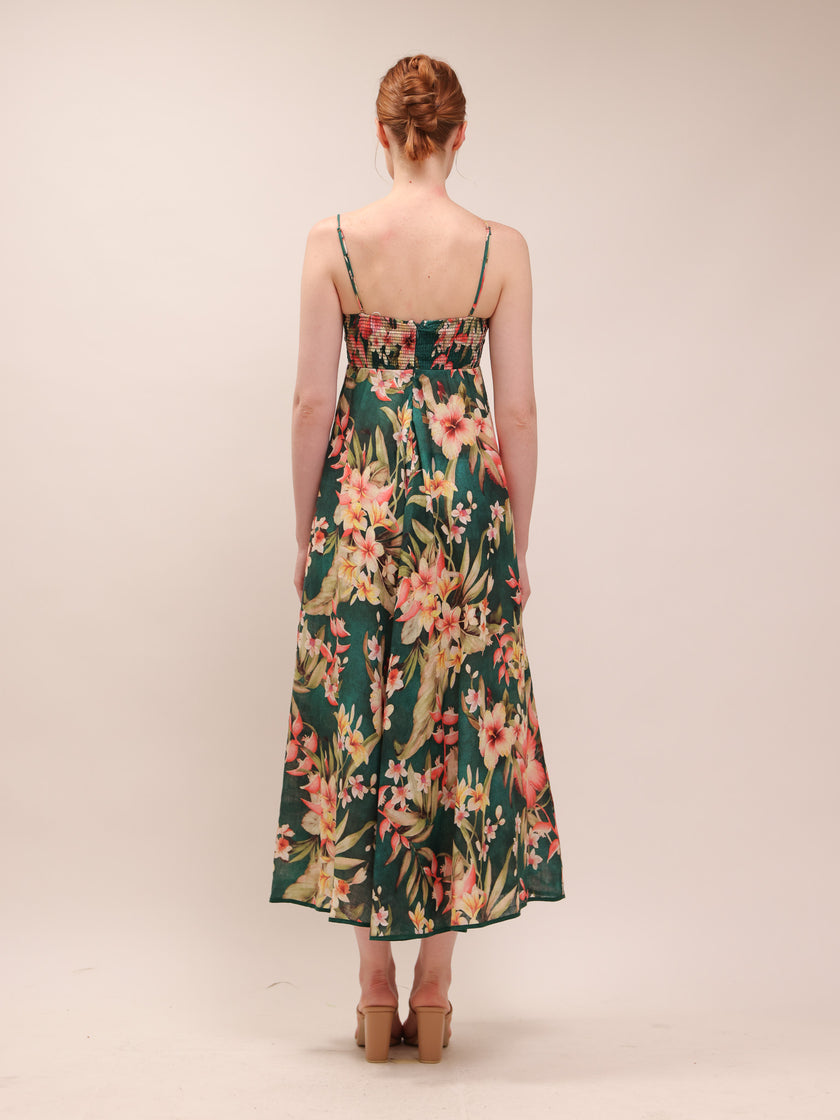 Lexi Strapless Midi Dress