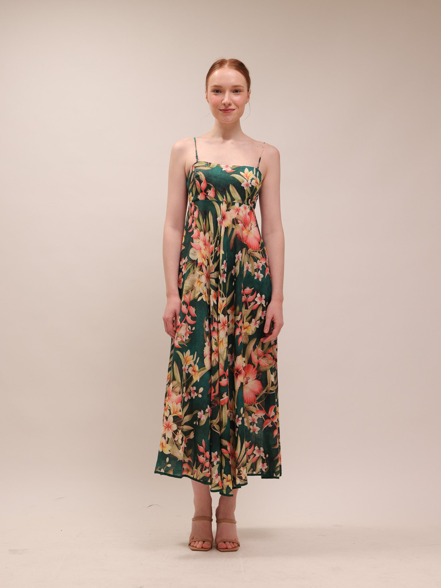 Lexi Strapless Midi Dress