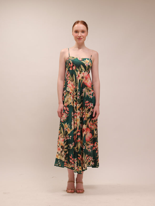 Lexi Strapless Midi Dress