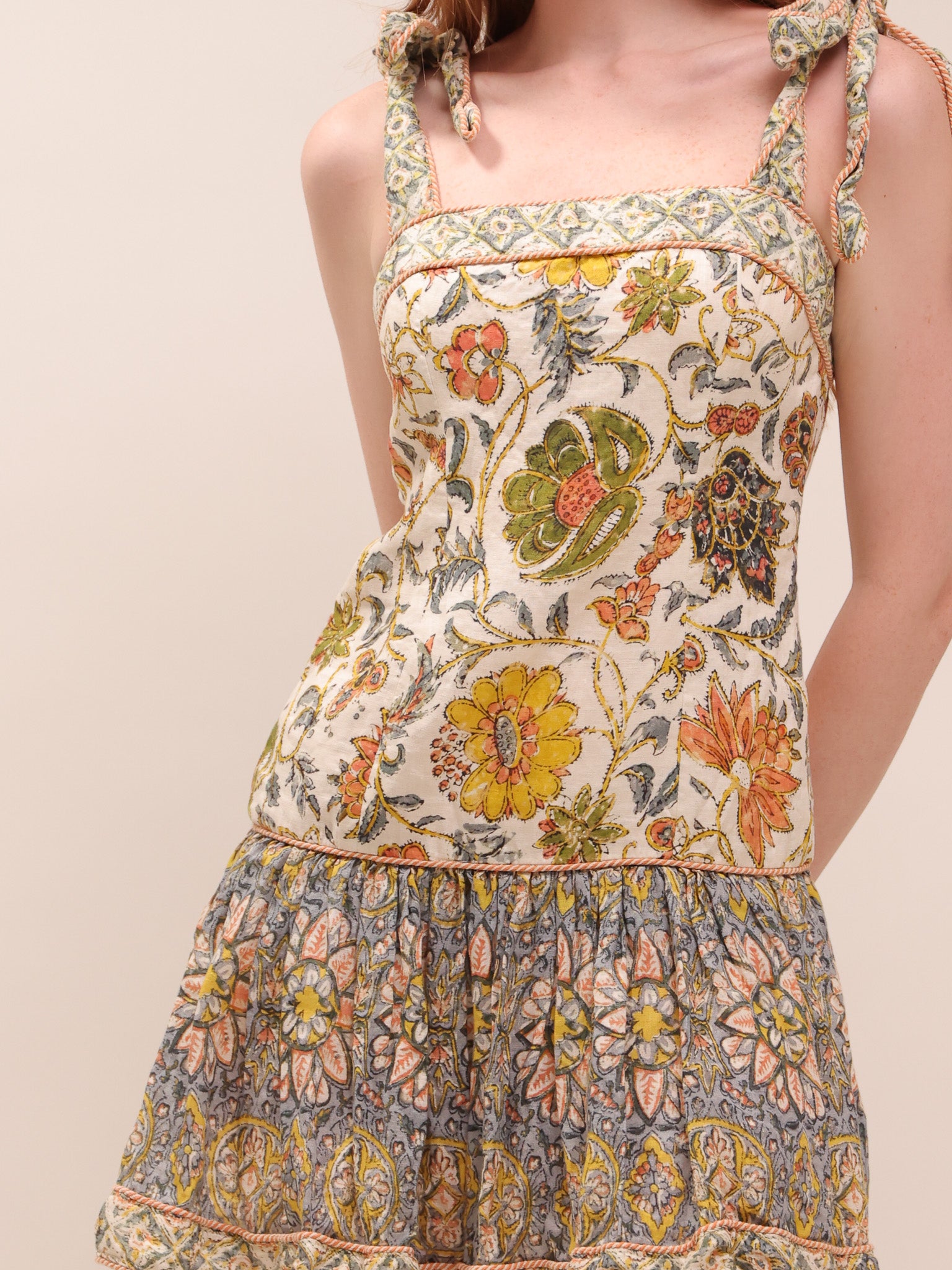 Edie Tie Mini Dress