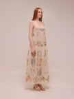Halliday Lace-trimmed Midi Slip Dress