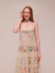 Halliday Lace-trimmed Midi Slip Dress