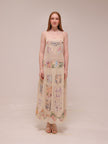 Halliday Lace-trimmed Midi Slip Dress