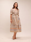 High Tide Linen-Blend Shirt Dress