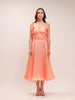 Wonderland Appliqué Midi Dress