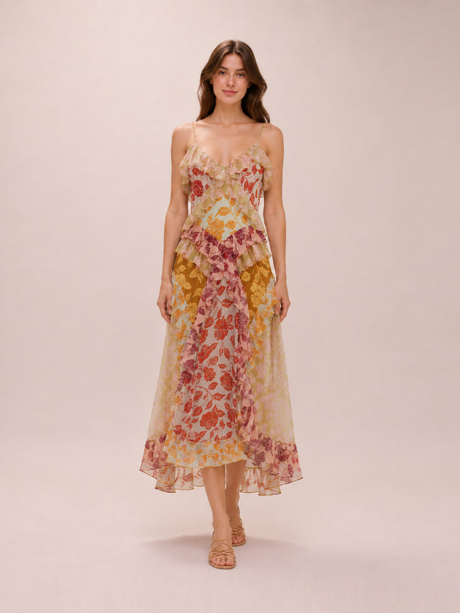 The Lovestruck Silk Slip Dress