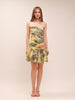 Juliette Cut Out Mini Dress Print