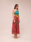 Lulu Asymmetric Ruched Dress
