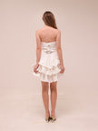 Strapless Ruffle Mini Dress