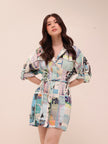 Glassy Safari Mini Dress