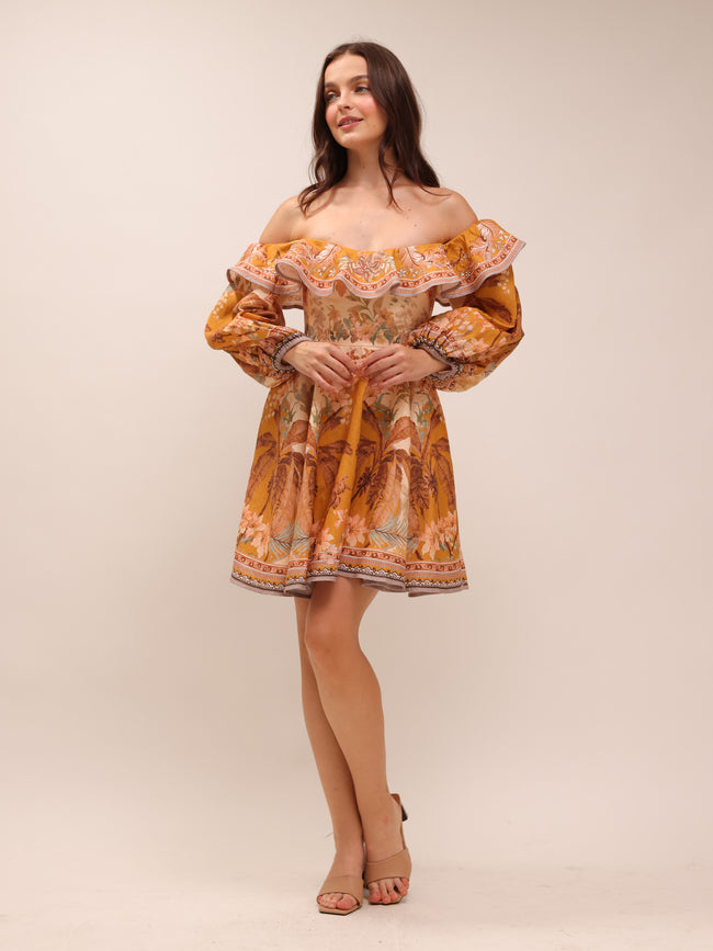 Wylie Off-Shoulder Mini Dress