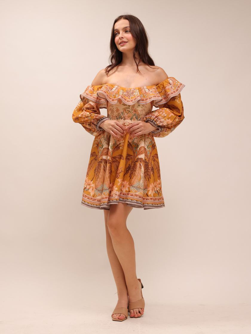 Wylie Off-Shoulder Mini Dress