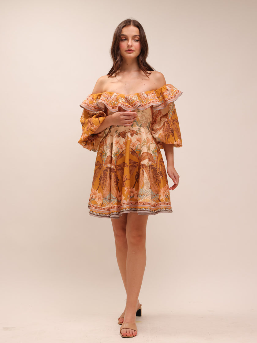 Wylie Off-Shoulder Mini Dress