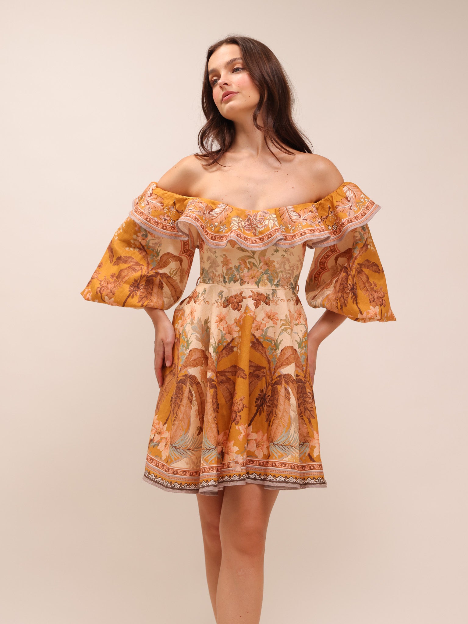 Wylie Off-Shoulder Mini Dress