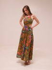 Tropicana Asymmetric Dress