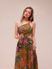 Tropicana Asymmetric Dress