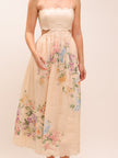 Halliday Scallop Midi Dress
