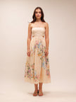 Halliday Scallop Midi Dress