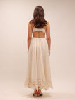 Coco Embroidered Ramie Maxi Dress