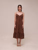 Brown Polka dress
