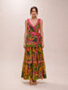 Tropical Parrot Maxi Dress